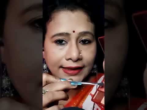 Asmr Mom Doing Your Day Makeup 🌞 #asmr #asmrghosal #acmp #ytshorts #makeupasmr