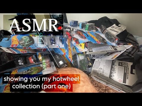 ASMR all my hotwheels pt 1
