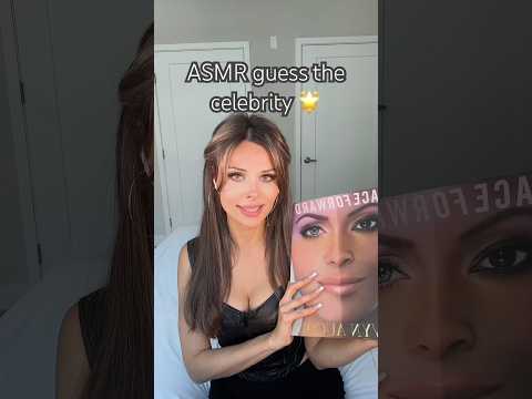 ASMR Guess the celebrity game #asmrshorts #asmrgame