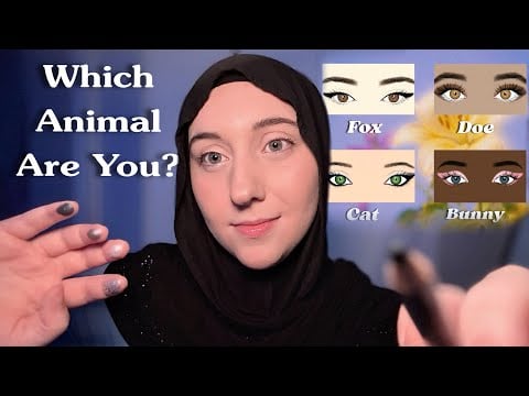 ASMR Makeup: Finding Your Animal Aesthetic- w/ catalog