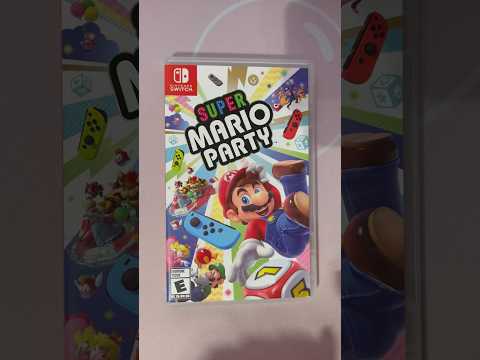 ASMR Tapping On Super Mario Party #ASMR #Shorts