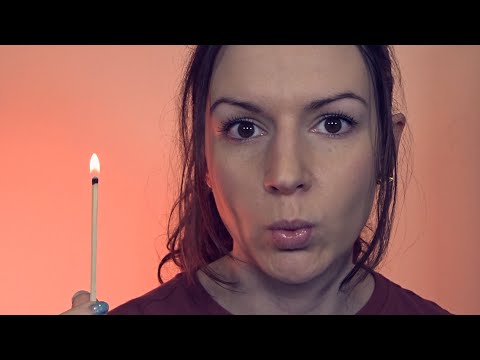 ASMR Fire sounds, match lighting