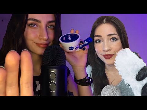 ASMR SPA🧖‍♀️Tocando tu carita (Roleplay) Ft. Sweet ASMR 🖤