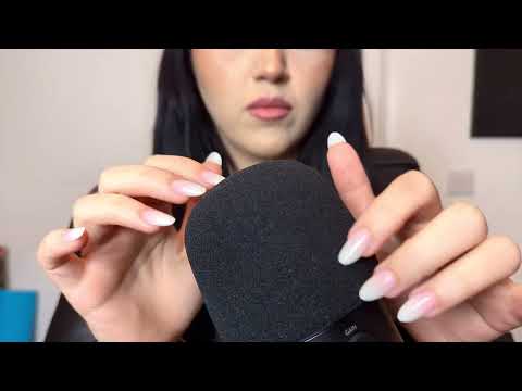 Nail Scratching on Blue Yeti Mic ASMR