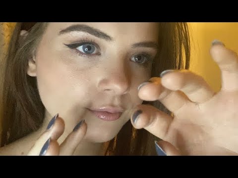 ASMR~ Up-close & Lofi, Tapping Things Around My Desk (Gum Chewing)