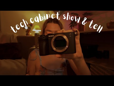ASMR soft spoken filming gear show & tell ✨