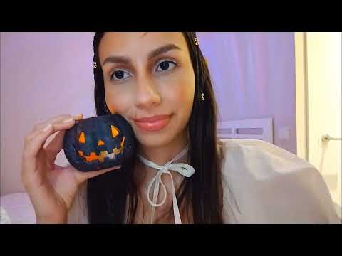 ASMR  Te maquillo para Halloween 🎃 | roleplay 