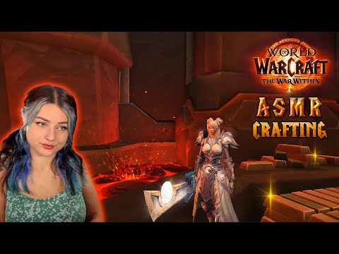 ASMR Relaxing Gathering & Crafting Session ⚒️ The War Within World of Warcraft 🔥