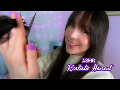 ⭐ASMR [Sub] Realistic Hair Salon: Haircut, Massage, Treatment 💖 (Soft Spoken)