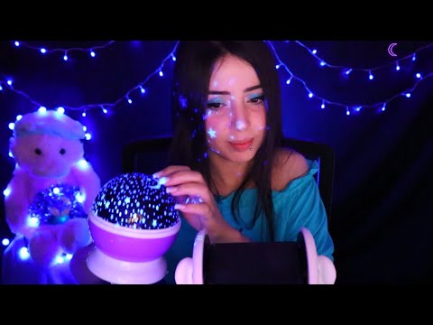 ASMR - Sons relaxantes com eco 💧 Objetos azuis  💧