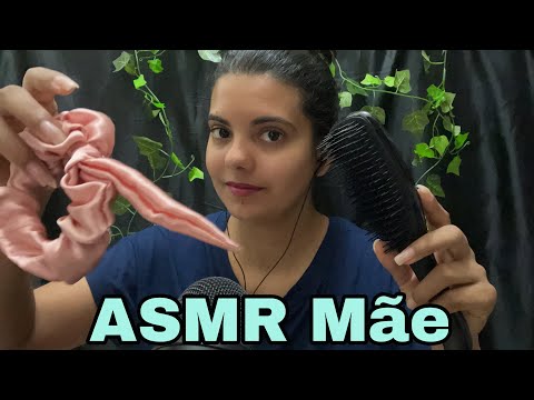 ASMR. Mãe te arrumando para Escola - Primeiro dia de AULA (roleplay)