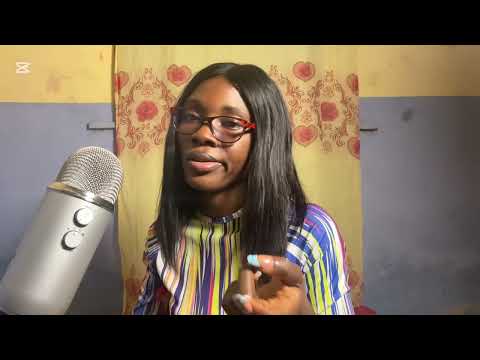 ASMR APPLYING MAKEUP ON YOUR FACE WHILE CHEWING GUM WITH CRACKING SOUND