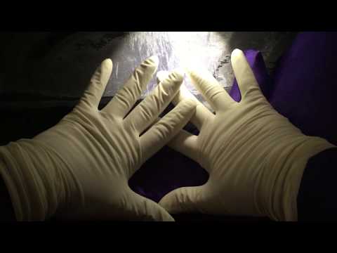 LATEX GLOVES 🔯 LAYERING over ZENTAI🗾  [[ASMR]]