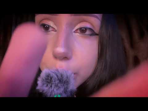 asmr triggers molhados 💦 + barulhinho de chuva ☔