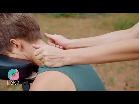 Calm ASMR Chair Massage with Whispers