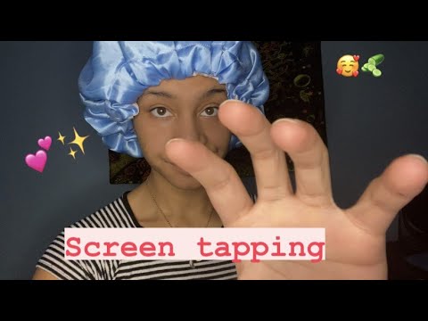 ASMR -Aggressive screen Tapping (Emily)
