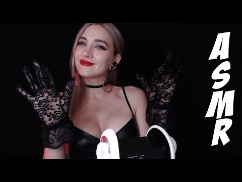 Hand movements, gloves sounds | ASMR_kotya