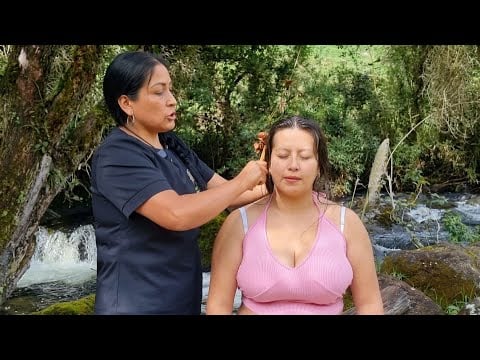 ASMR: Limpieza Energética y Masaje Relajante con Maritza Pangol en el Río