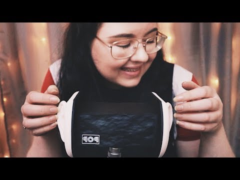 ASMR Testar Pop Binaural Microphone för första gången!!
