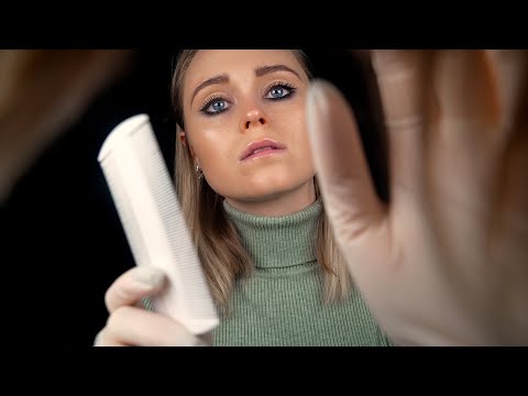 ASMR | ULTRA gentle LICE check for sleep