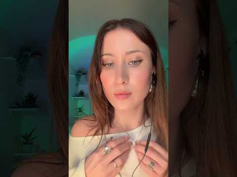 ASMR fast & aggressive triggers🤍 #asmr #asmrshorts