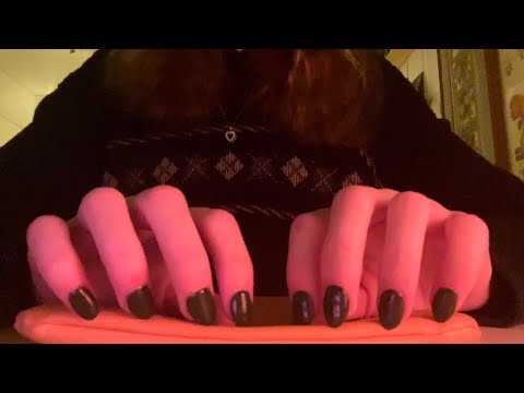 fast tingly nail tapping ASMR no talking