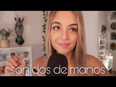 ASMR HAND SOUNDS INTENSOS EN TUS OIDOS 🖐🏻 ASMR PARA DORMIR (NO talking)