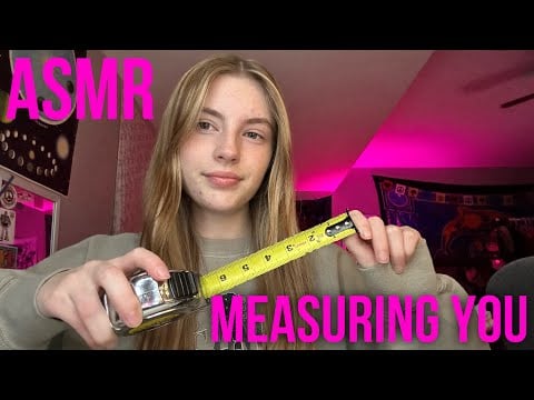 ASMR | ✨ Measuring You **Taking Notes**