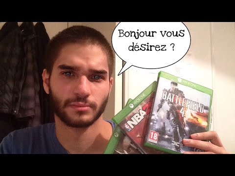 ASMR FRANÇAIS / ROLEPLAY MAGASIN JEUX VIDÉO