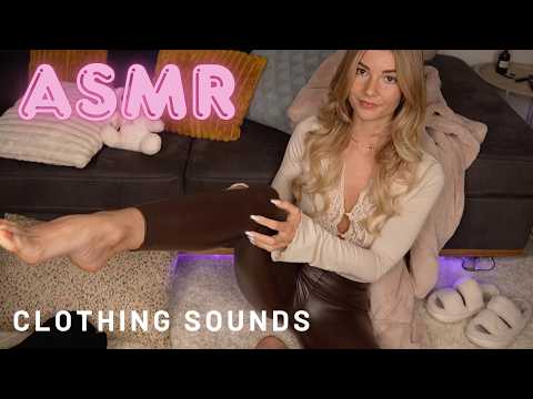 ASMR with Ella 💕 | Wet Look Leggings Sounds & Soft Touch | Intense Tingles & Relaxation