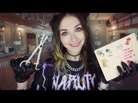 Piercing and Tattoo Shop ASMR