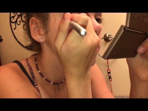 ASMR doing my makeup w/ rambling