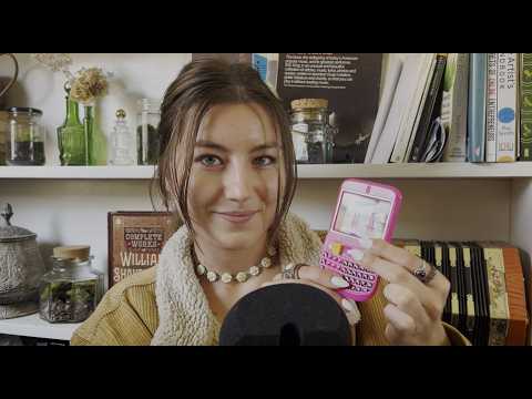 Tingly ASMR for you (invisible triggers, whispers, leather scratching, tapping)