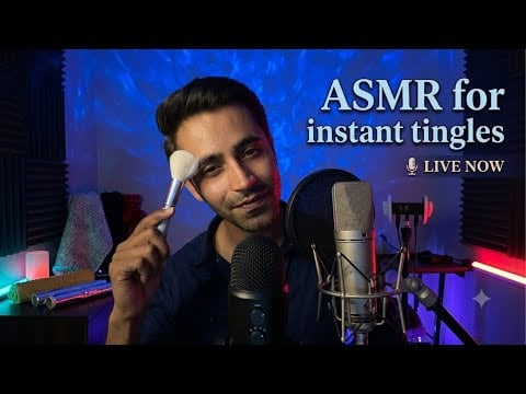 🔴 Versatile ASMR Live 🔴 | I’m live right now! Come get instant tingles & relaxation with me ✨