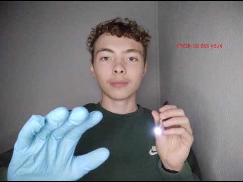 ASMR FR : Roleplay examen rapide des yeux👨‍⚕️ophtalmologue👨‍⚕️
