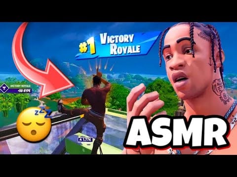 ASMR Français je COMMENTE le GAMEPLAY d’un abonné sur Fortnite 😴