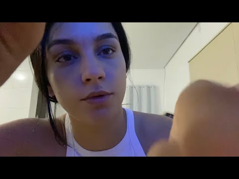 Asmr limpeza de pele Asmr caseiro