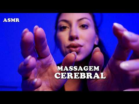 ASMR fazendo Massagem Cerebral pra você dormir (relaxamento profundo)