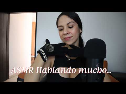 ASMR en Español | Hablando mucho de mi...