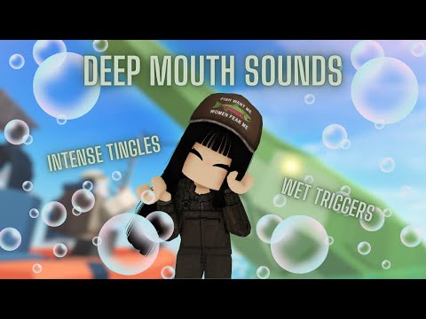 Roblox ASMR  🌌deep mouth sounds you feel in the back of your head🌌