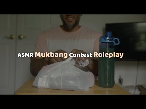 ASMR Mukbang Contest Roleplay | Meet Contestant #47 - Darian