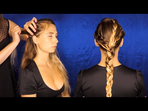 ASMR 💕 Gorgeous Hair Braiding ⚡ Extra Tingles w/ Mercedes & Corrina