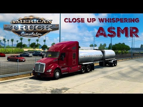 ASMR | I became a truck driver! 🚚 Playing American Truck Simulator for sleep & relaxation