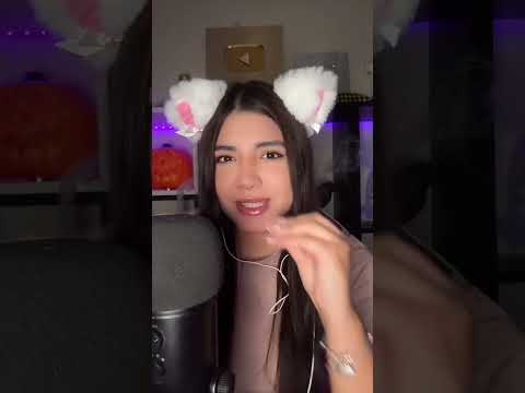 ASMR   Me como tu carita ❤️🌸 YT： Anny asmr ☀️ #asmr #asmrsounds #asmrtiktoks #asmrtriggers #asmrtri