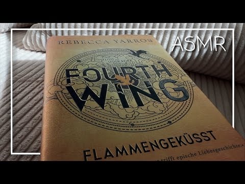 ASMR Lofi Tapping with my Fourth Wing Books! 🐉 (No Talking)