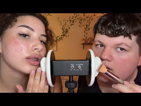 2 ASMRtists vs. 1 3DIO Mic… 🎧 | ASMR