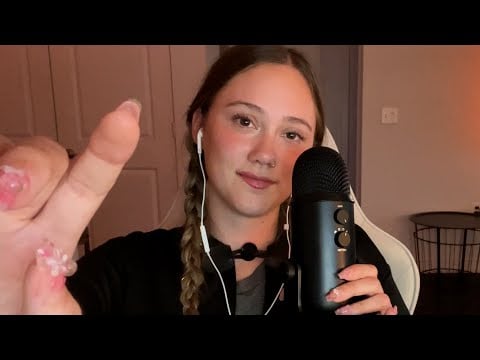I'm back! 😊 Up-close whispers/rambling ASMR