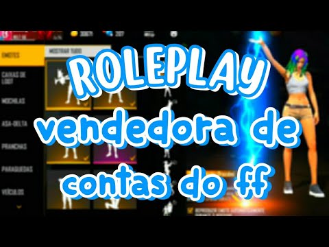 asmr free fire | roleplay — vendedora de contas do free fire