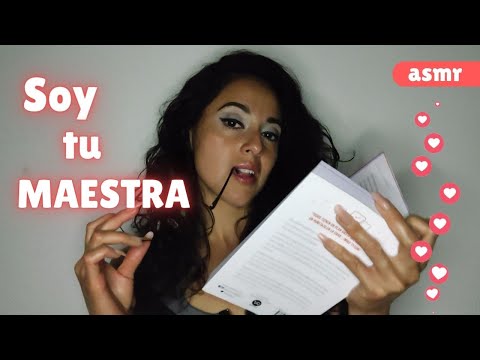 Tu PROFESORA de la UNI Te COQUETEA ♥️ 🔥 🤫| ASMR Roleplay en español