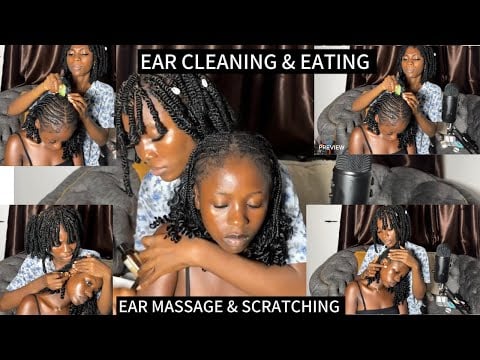 Ultimate ASMR Ear Licking, Ear Biting, Ear Cleaning, Scalp Scratching & Neck Massage...